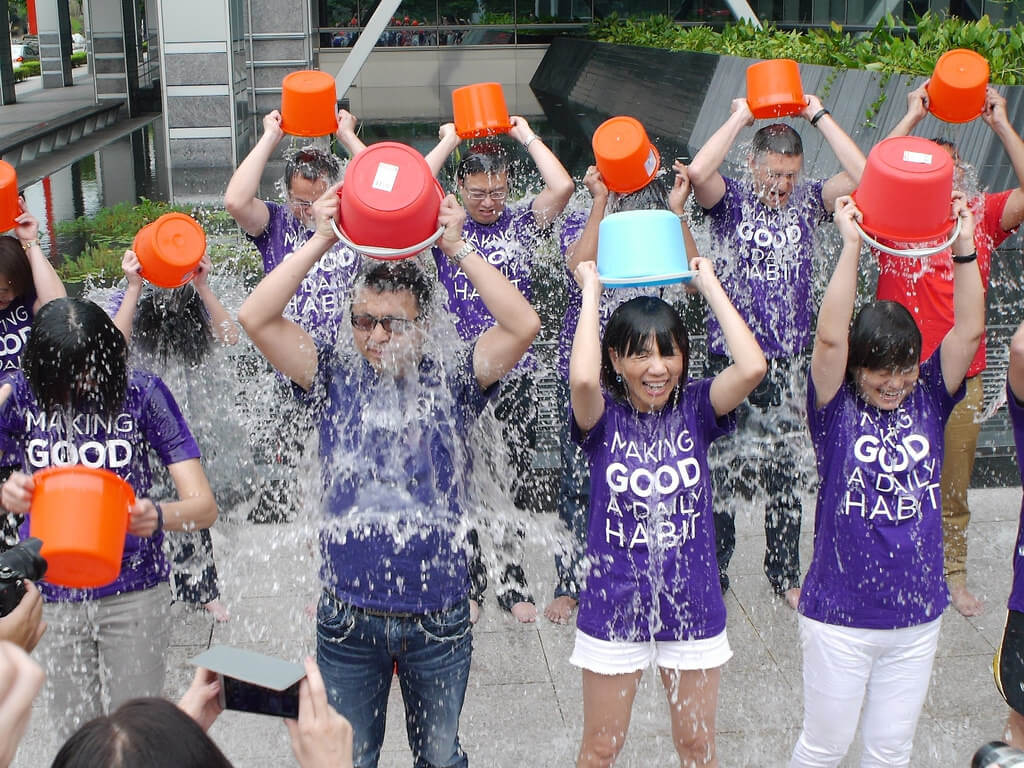 The Success of the Ice Bucket Challenge